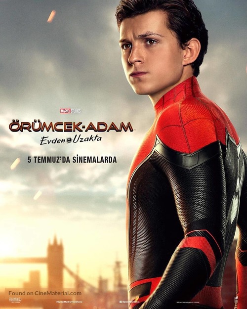 Spider-Man: Far From Home - Turkish Movie Poster