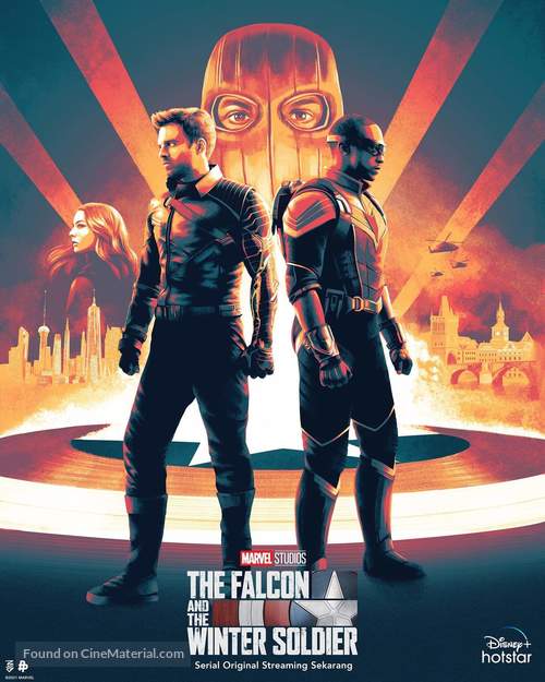 &quot;The Falcon and the Winter Soldier&quot; - Indonesian Movie Poster