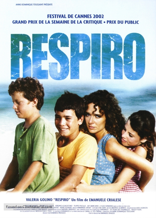 Respiro - French DVD movie cover