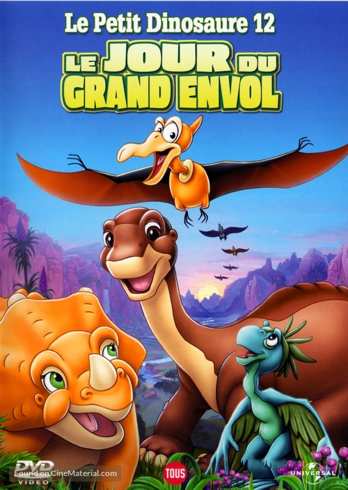 The Land Before Time XII: The Great Day of the Flyers - Belgian DVD movie cover