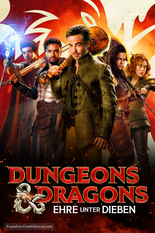 Dungeons &amp; Dragons: Honor Among Thieves - German Video on demand movie cover