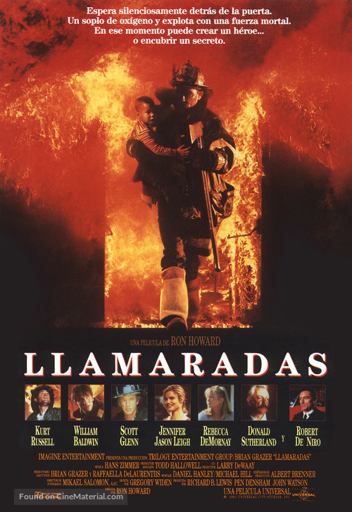 Backdraft - Spanish Movie Poster