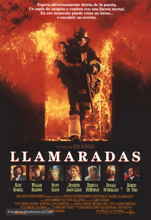 Backdraft - Spanish Movie Poster
