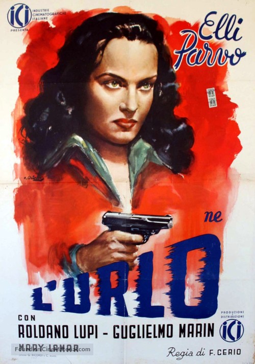 L&#039;urlo - Italian Movie Poster