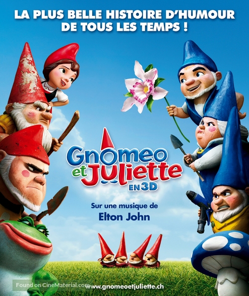 Gnomeo &amp; Juliet - Swiss Movie Poster