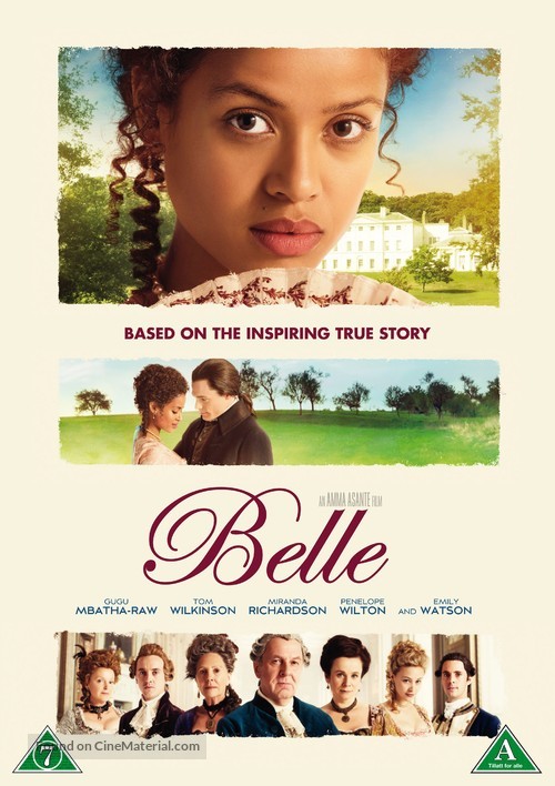 Belle - Danish DVD movie cover