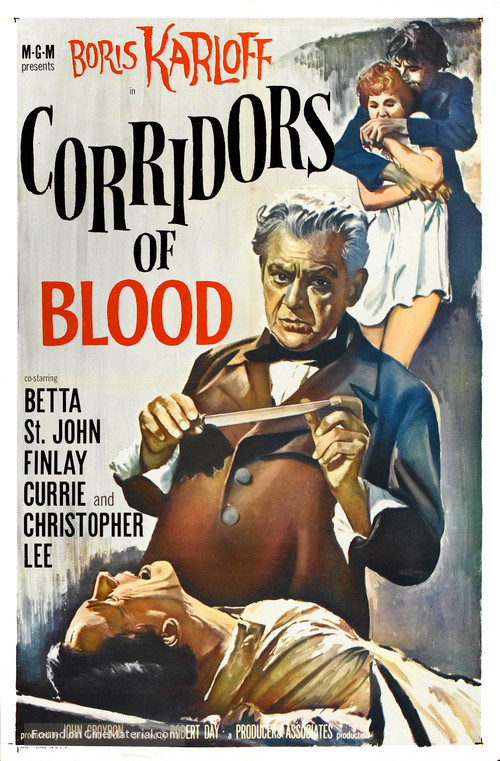 Corridors of Blood - Movie Poster