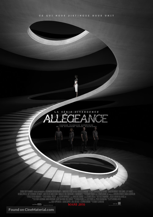 The Divergent Series: Allegiant - French Movie Poster