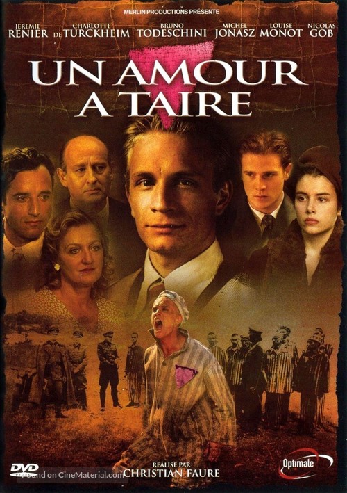 Un amour &agrave; taire - French DVD movie cover