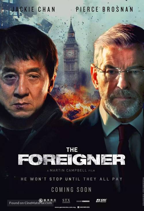 The Foreigner - Malaysian Movie Poster