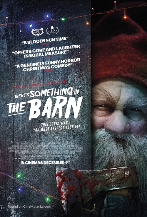 There&#039;s Something in the Barn - British Movie Poster