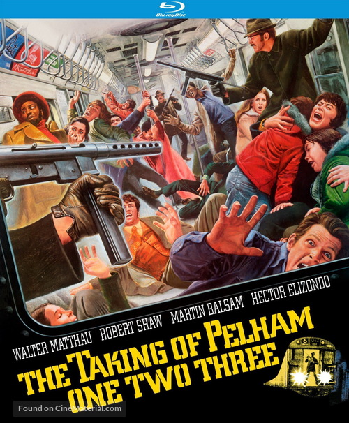 The Taking of Pelham One Two Three - Canadian Blu-Ray movie cover