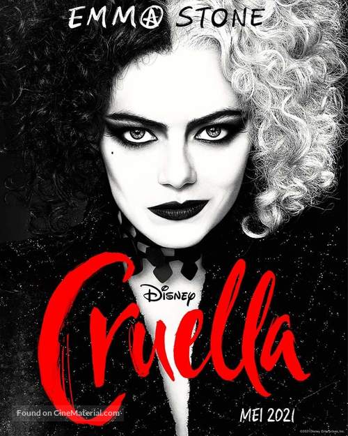 Cruella - Dutch Movie Poster