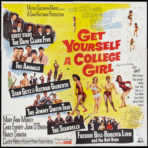 Get Yourself a College Girl - Movie Poster