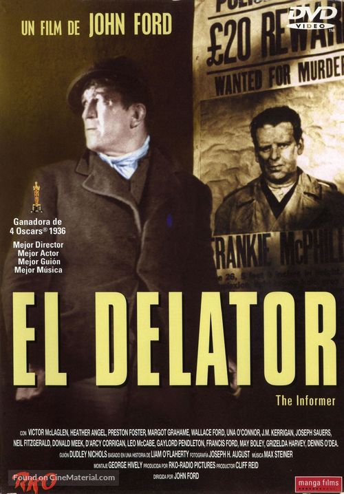 The Informer - Spanish DVD movie cover