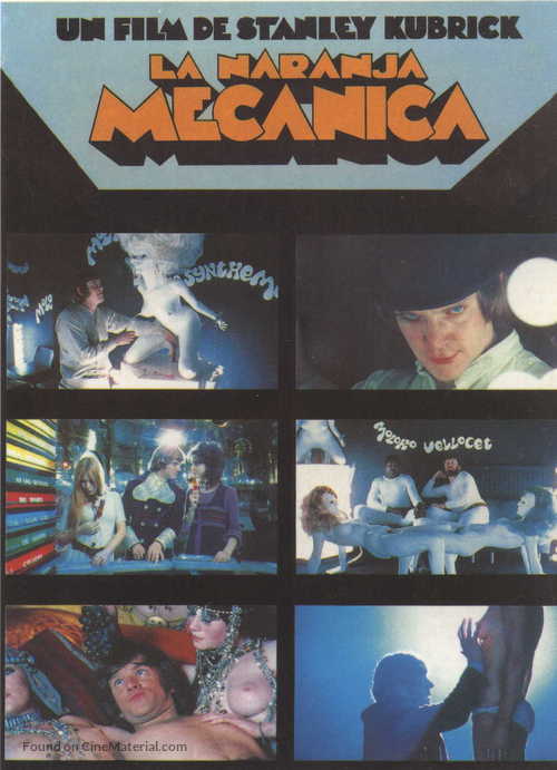 A Clockwork Orange - Spanish Movie Poster