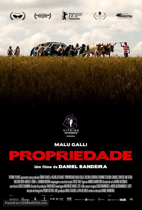 Propriedade - Brazilian Movie Poster