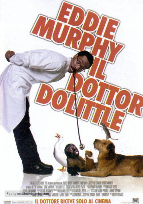 Doctor Dolittle - Italian Movie Poster