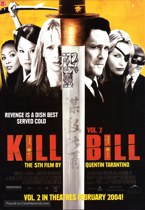 Kill Bill: Vol. 2 - Canadian Movie Poster