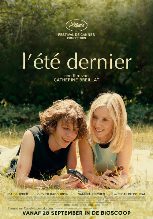 L&#039;&eacute;t&eacute; dernier - Dutch Movie Poster