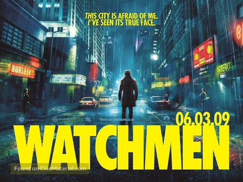 Watchmen - British Movie Poster