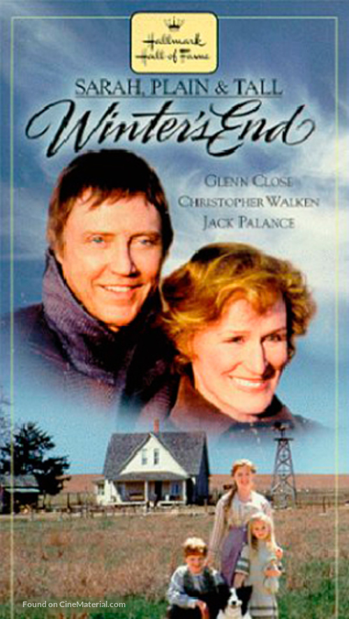 Sarah, Plain and Tall: Winter&#039;s End - VHS movie cover