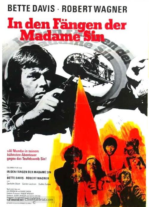 Madame Sin - German Movie Poster