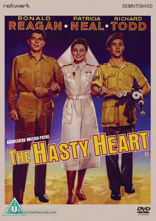 The Hasty Heart - British DVD movie cover