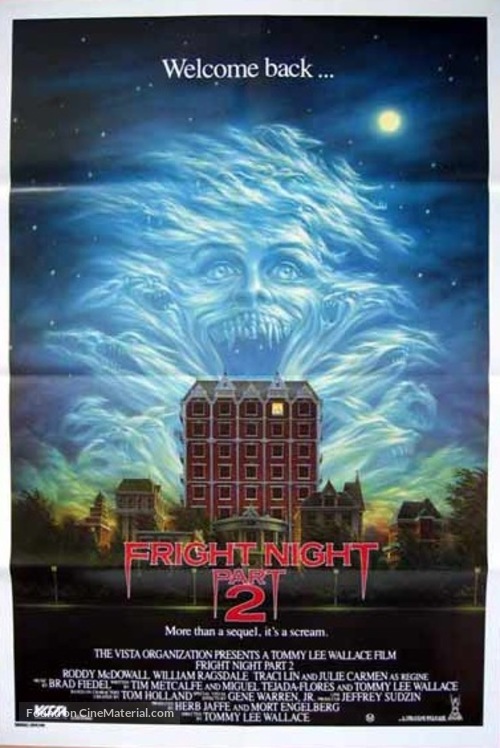 Fright Night Part 2 - Australian Movie Poster