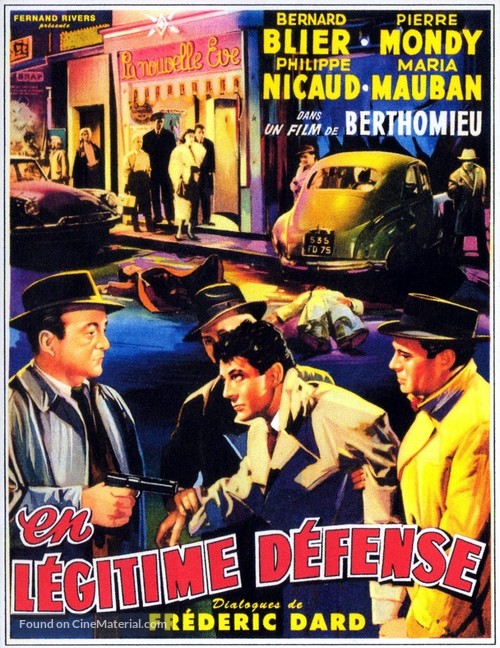 En l&eacute;gitime d&eacute;fense - French Movie Poster