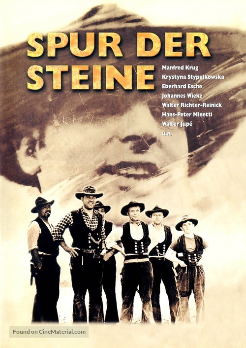 Spur der Steine - German DVD movie cover