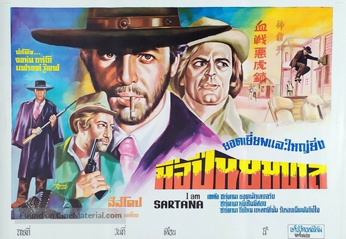 Sono Sartana, il vostro becchino - Thai Movie Poster