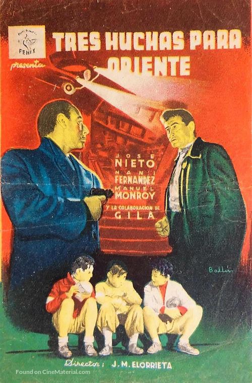 Tres huchas para Oriente - Spanish Movie Poster