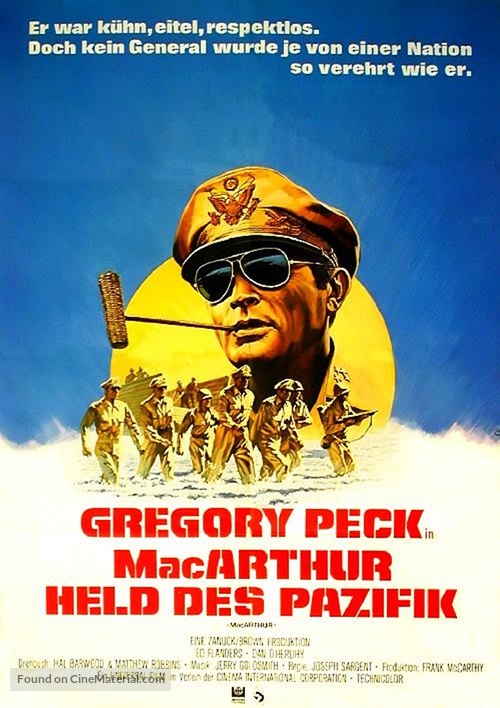 MacArthur - German Movie Poster