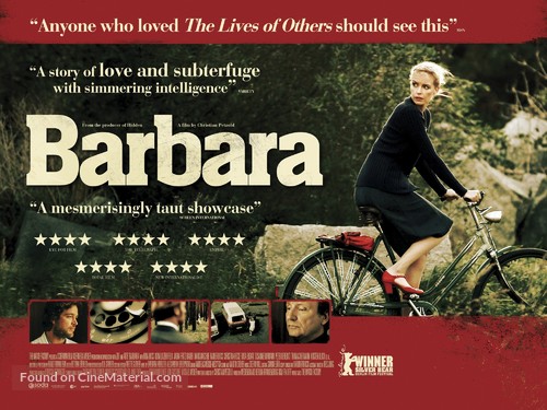Barbara - British Theatrical movie poster