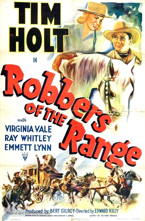 Robbers of the Range - Movie Poster