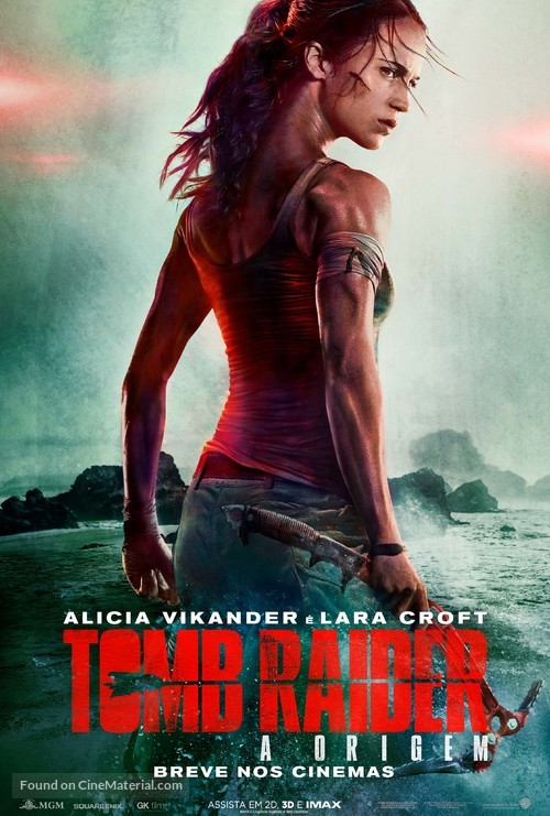 Tomb Raider - Brazilian Movie Poster