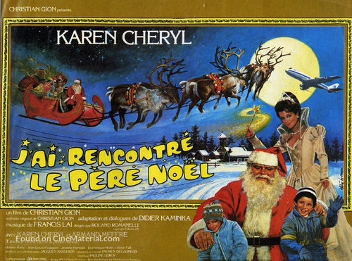 J&#039;ai rencontr&eacute; le P&egrave;re No&euml;l - French Movie Poster