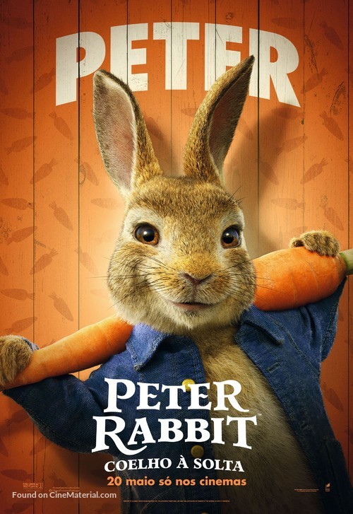 Peter Rabbit 2: The Runaway - Portuguese Movie Poster