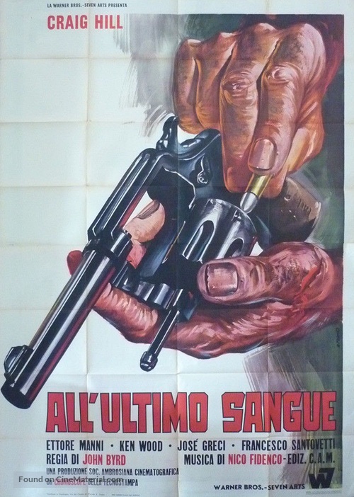 All&#039;ultimo sangue - Italian Movie Poster