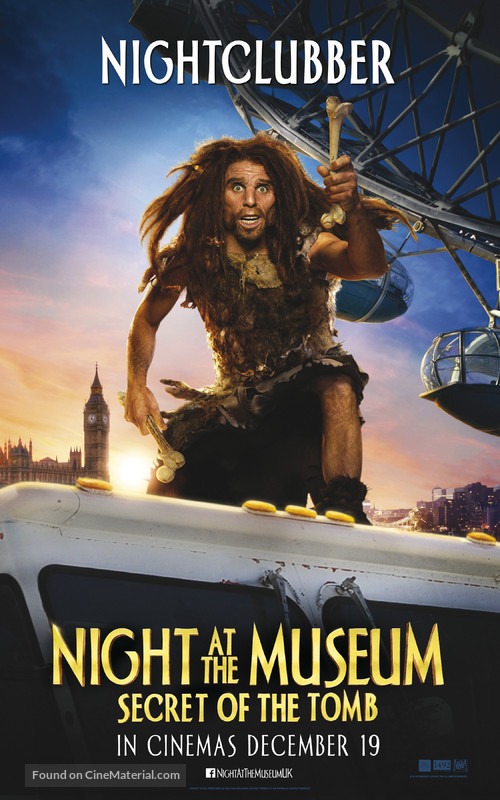 Night at the Museum: Secret of the Tomb - British Movie Poster