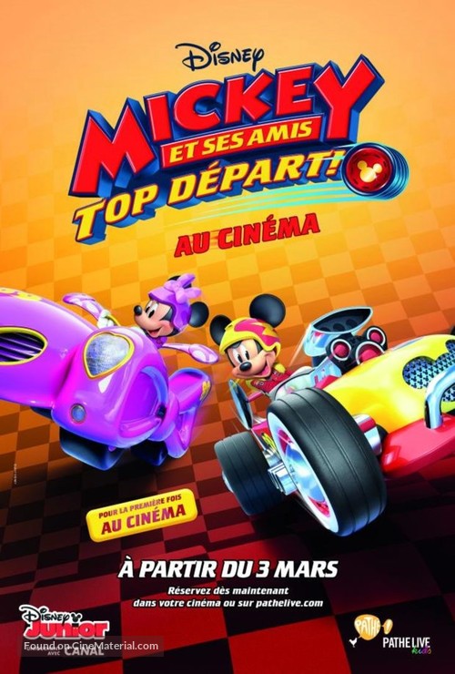 &quot;Mickey and the Roadster Racers&quot; - French Movie Poster