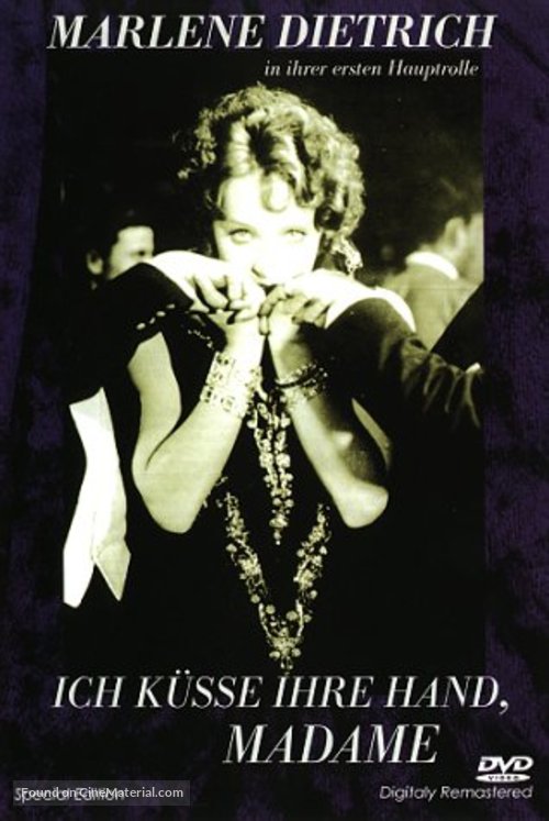 Ich k&uuml;sse Ihre Hand, Madame - German DVD movie cover