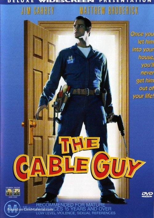 The Cable Guy - Australian DVD movie cover