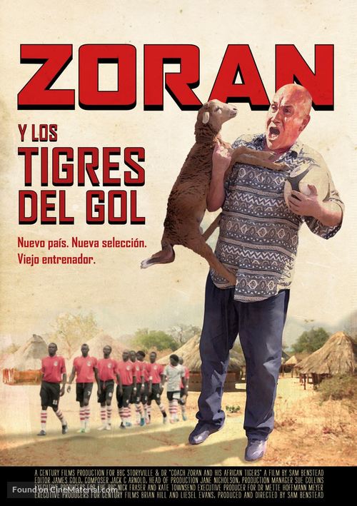 Coach Zoran and His African Tigers - Spanish Movie Poster