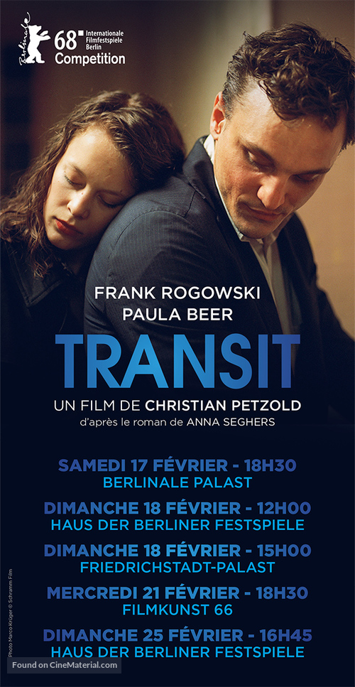 Transit - French Movie Poster