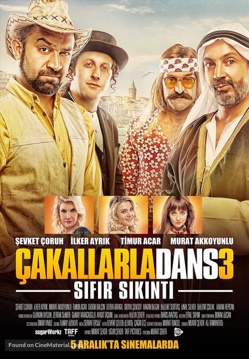 &Ccedil;akallarla Dans 3: Sifir Sikinti - Turkish Movie Poster