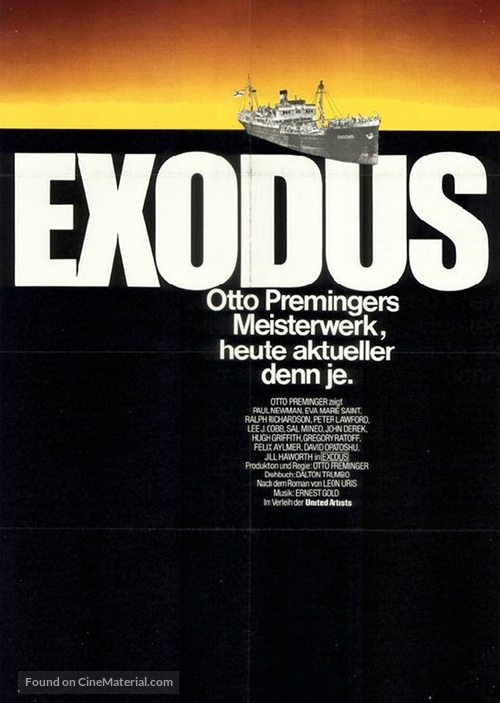 Exodus - German Movie Poster