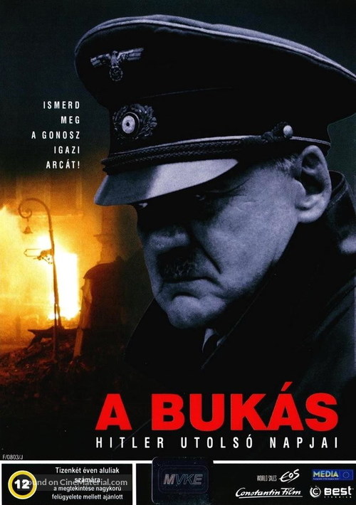 Der Untergang - Hungarian DVD movie cover