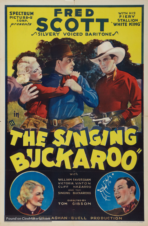 The Singing Buckaroo - Movie Poster